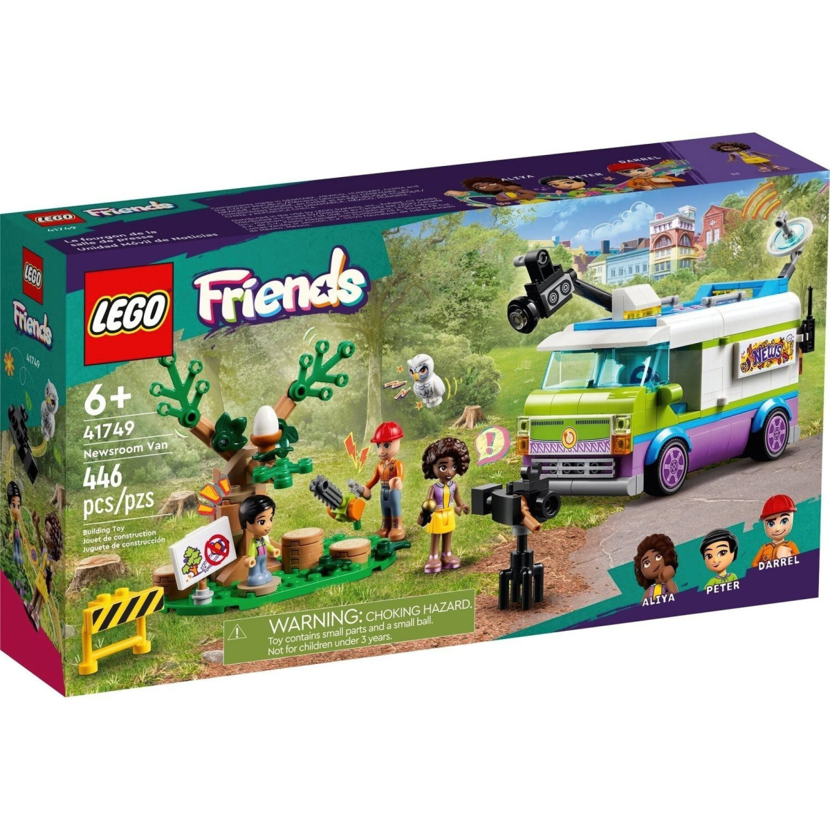 Конструктор LEGO Friends Фургон редакції новин (41749)