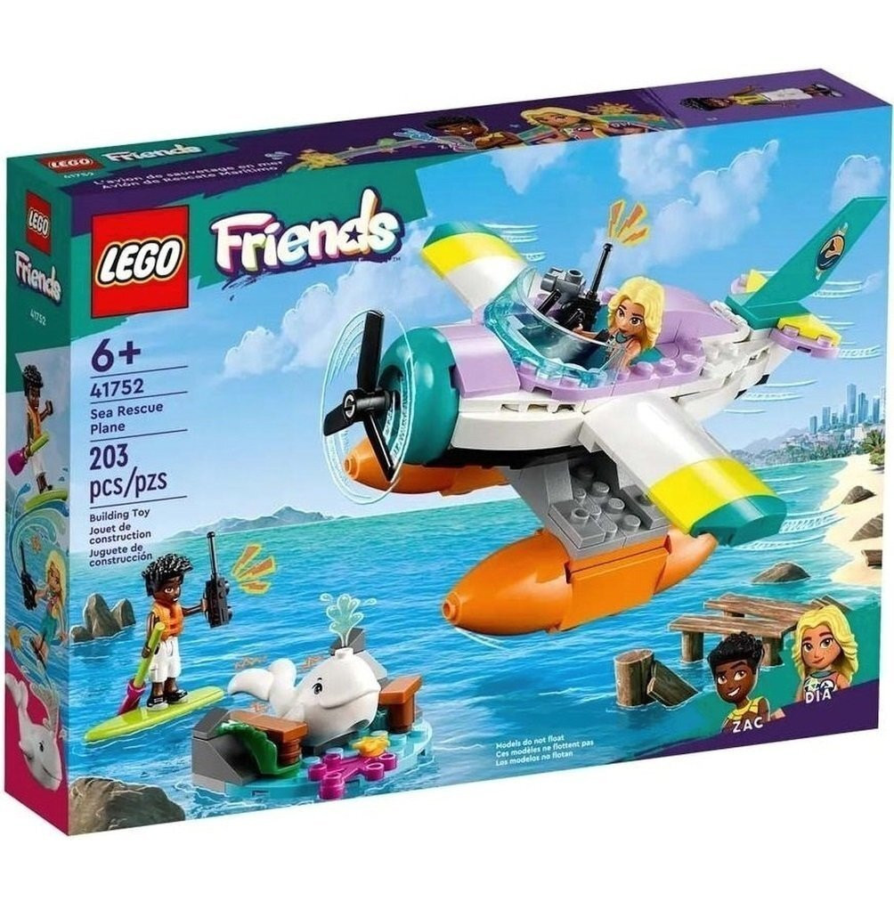 Конструктор LEGO Friends Рятувальний гідроплан (41752)