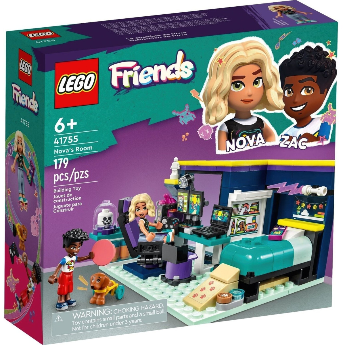 Конструктор LEGO Friends Кімната Нови (41755)