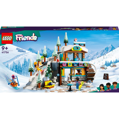 Конструктор LEGO Friends Святкова гірськолижна траса й кафе (41756)