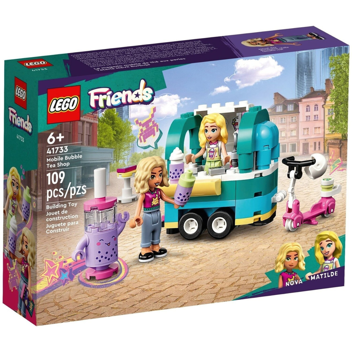 Конструктор LEGO Friends Бабл ті кафе на колесах (41733)