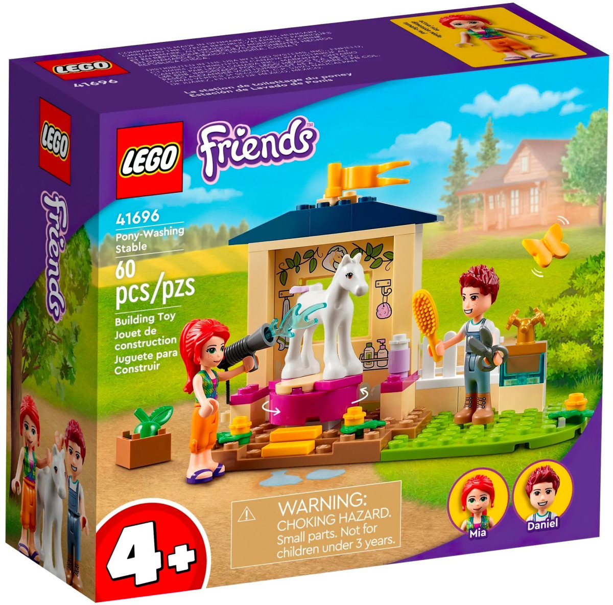 Конструктор LEGO Friends Конюшня для миття поні (41696)