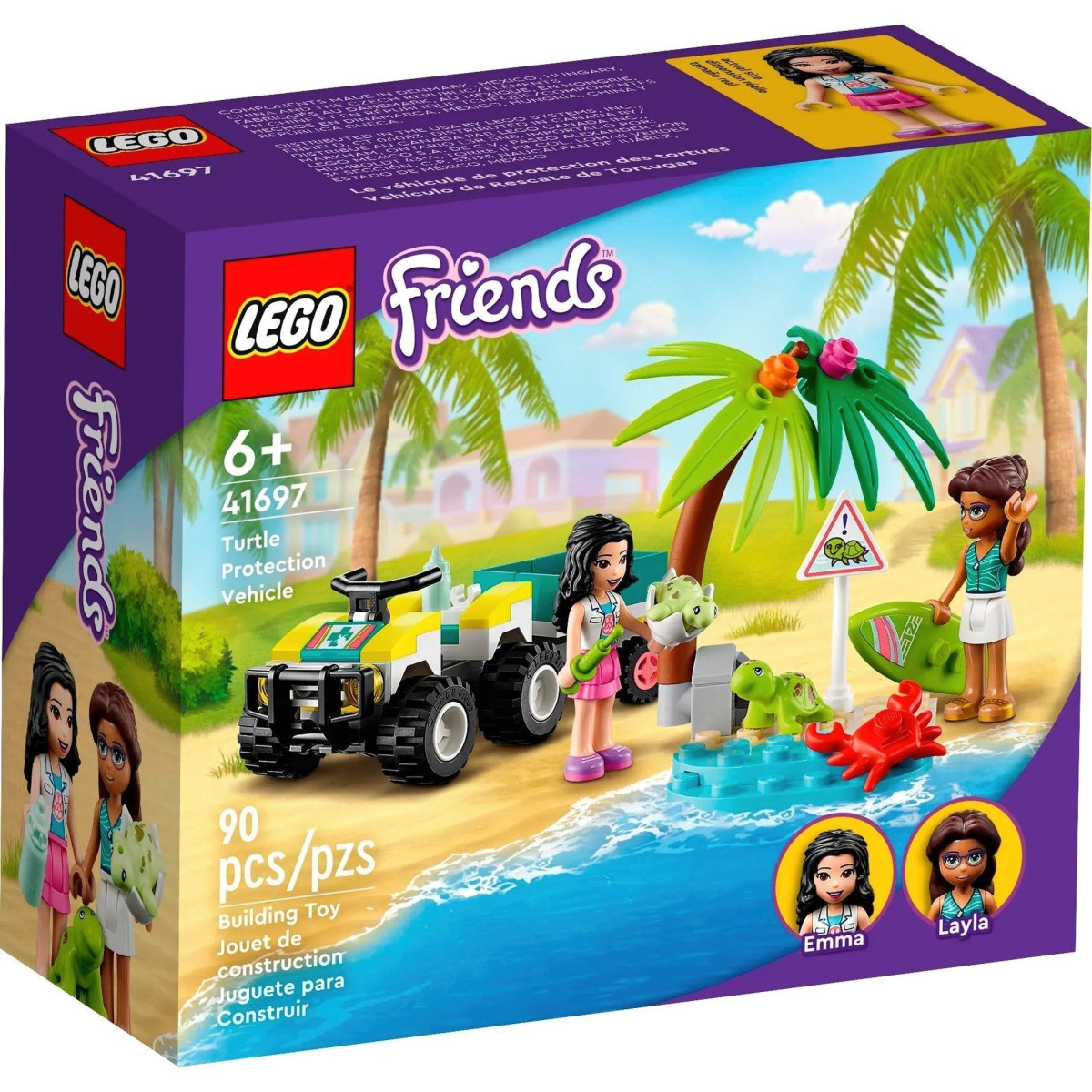 Конструктор LEGO Friends Автомобіль захисту черепах (41697)