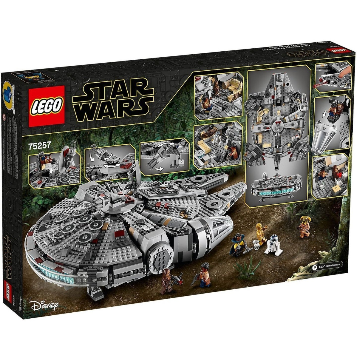 Конструктор LEGO Star Wars Сокол Тысячелетия (75257-)