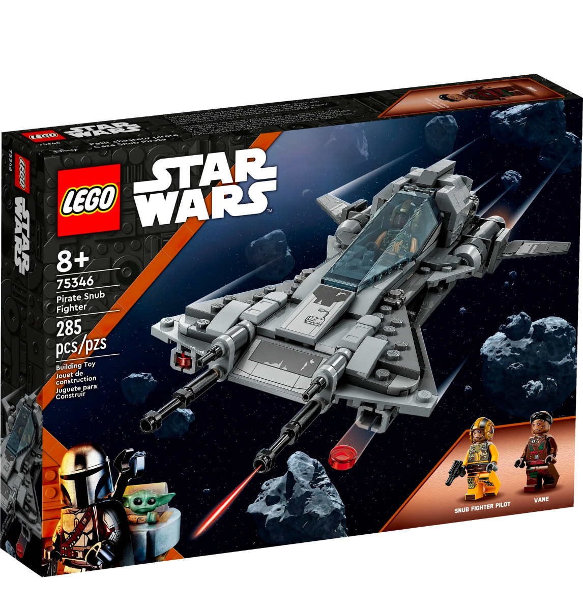 Конструктор LEGO Star Wars Лодка-истребитель пиратов (75346)