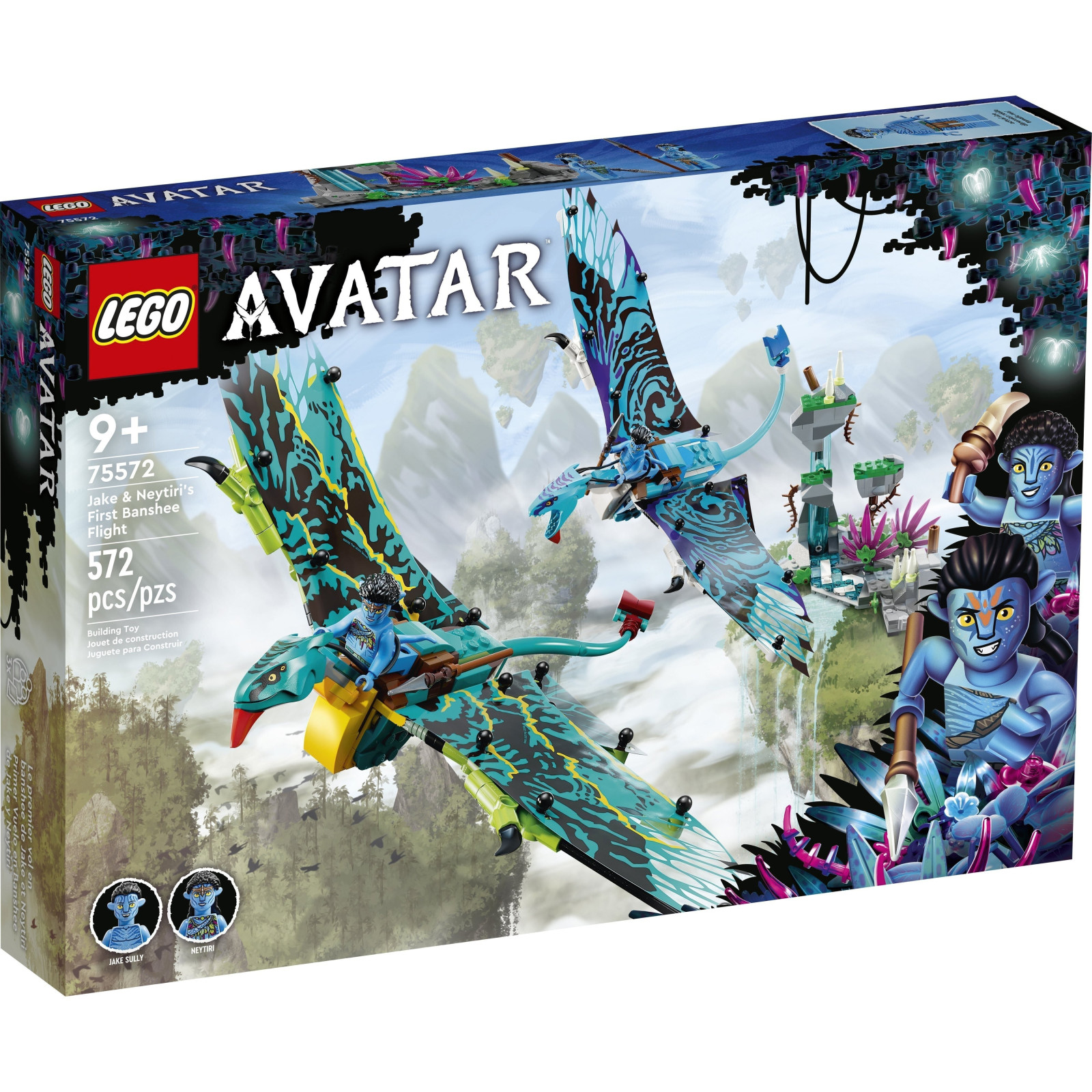 Конструктор LEGO Avatar Перший політ Джейка і Нейтірі на Банши (75572)