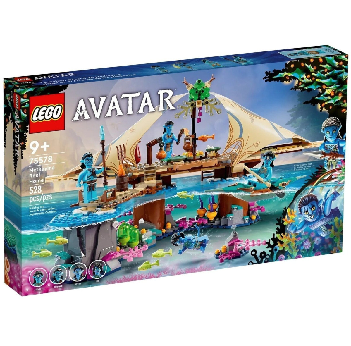 Конструктор LEGO Avatar Будинок Меткаїна в рифах (75578)