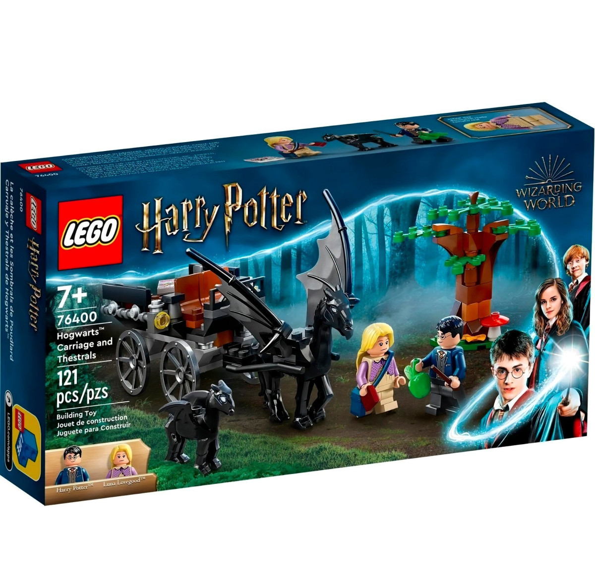 Конструктор LEGO Harry Potter Hogwarts Карета и Тестралы (76400)