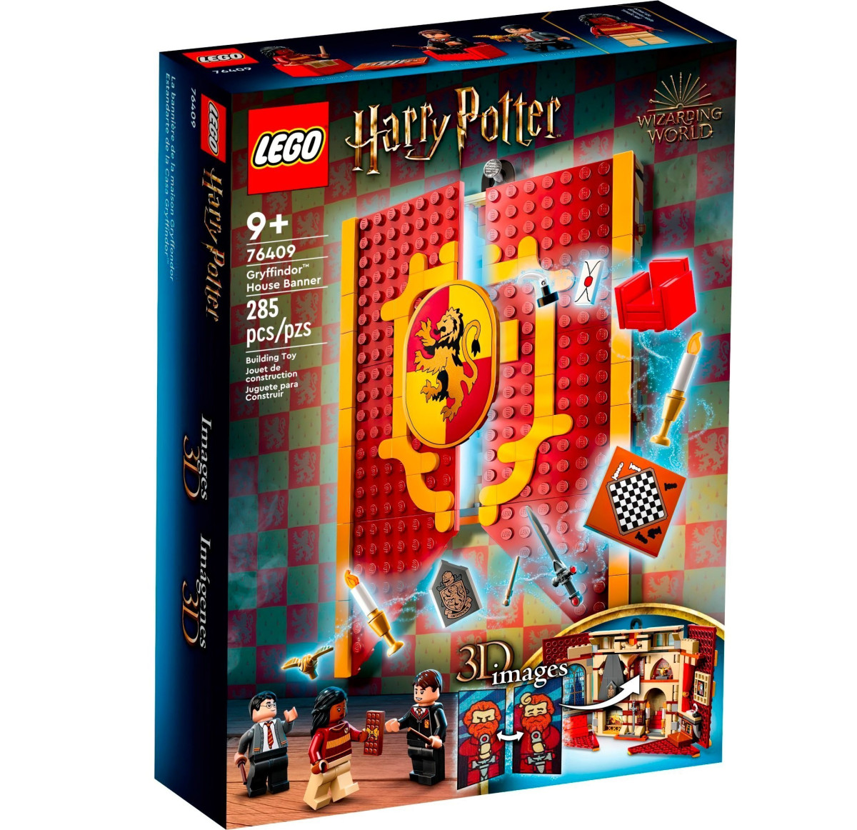 Конструктор LEGO Harry Potter Флаг общежития Гриффиндор (76409)