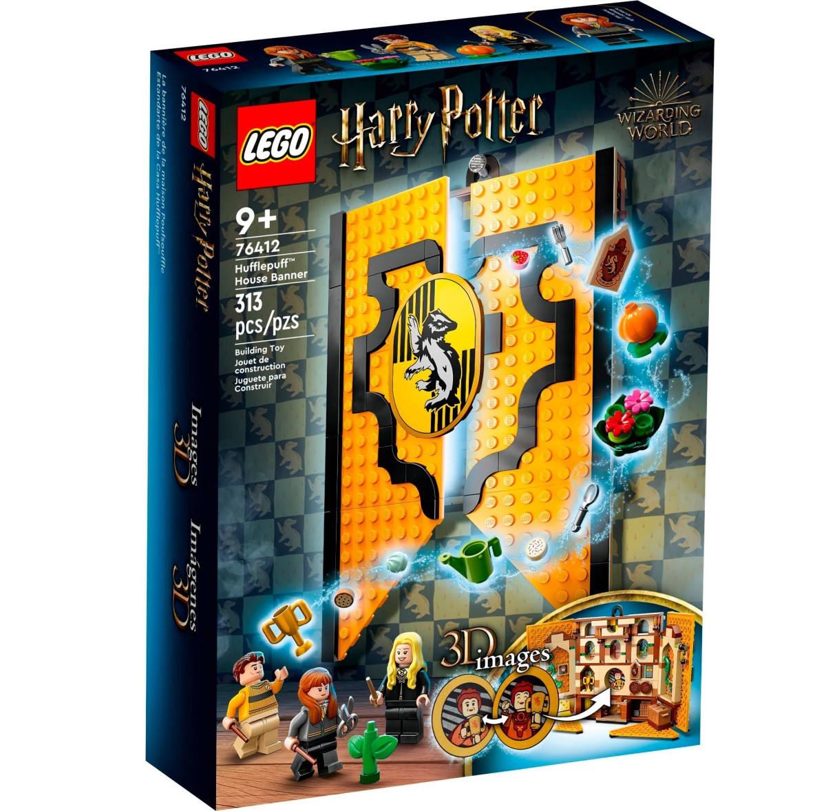 Конструктор LEGO Harry Potter Флаг общежития Гаффелпаф (76412)