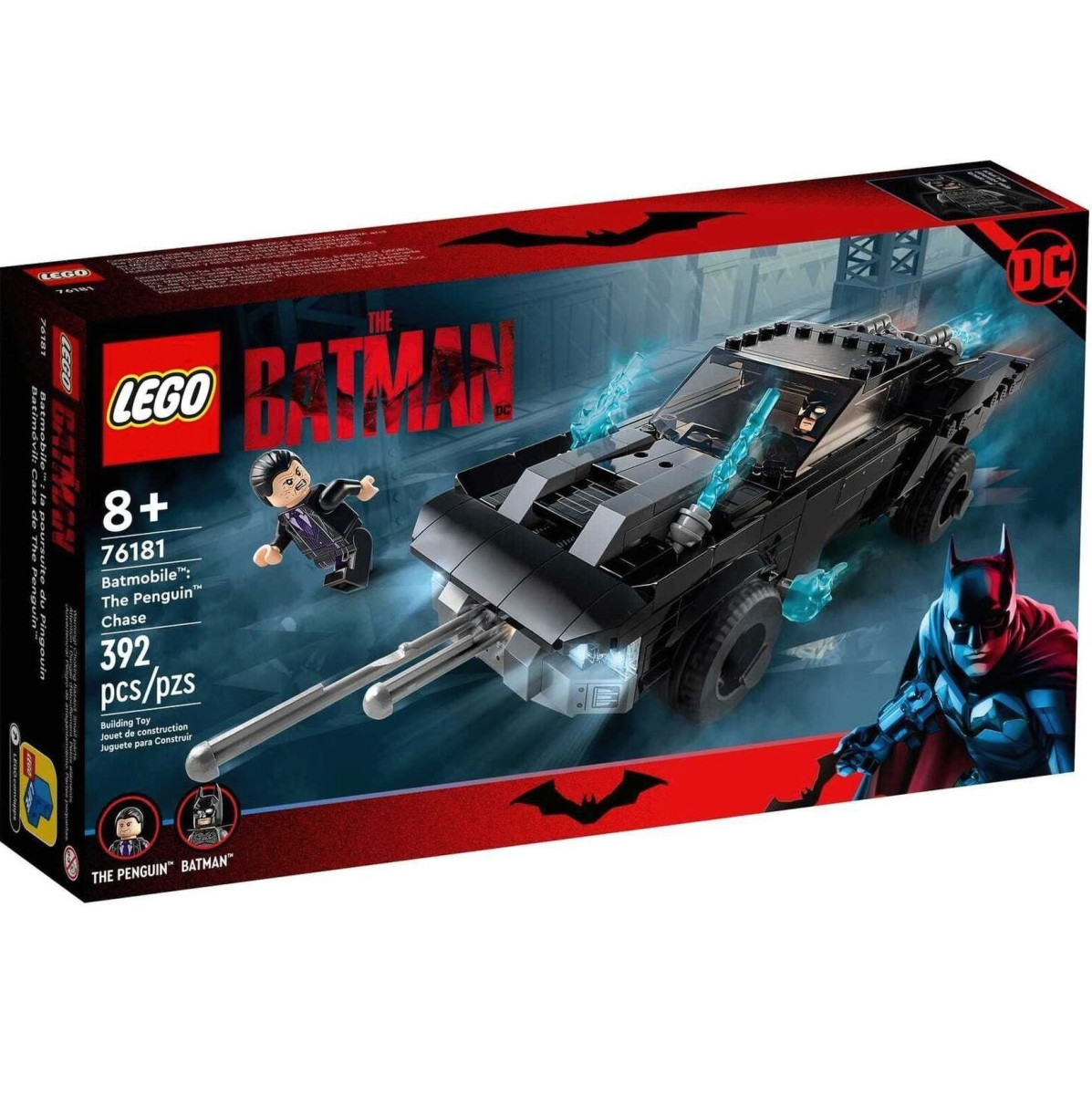 Конструктор LEGO Super Heroes DC Batman™ Бэтмобиль: преследование Пингвина (76181)