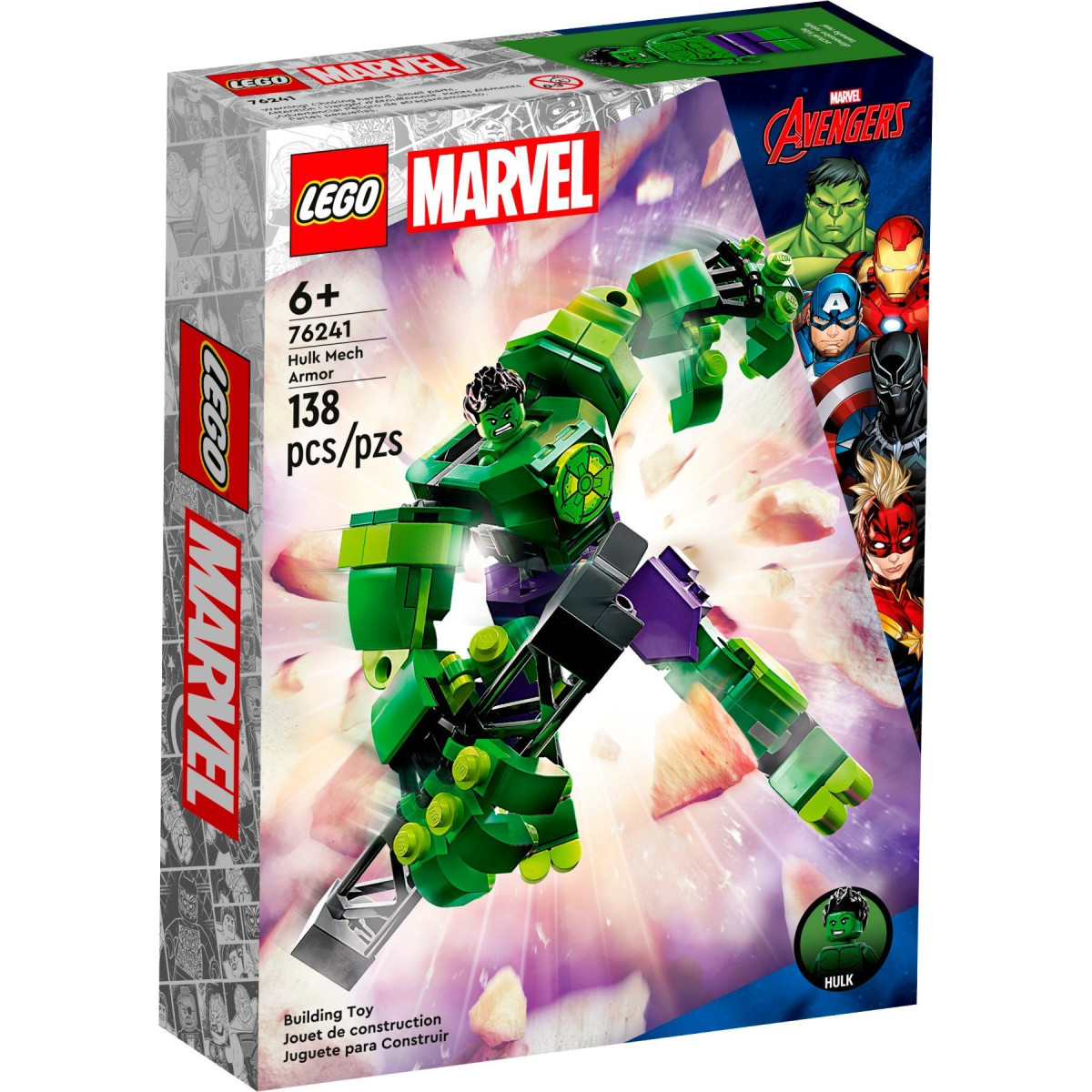 Конструктор LEGO Super Heroes Робоброня Халка (76241)