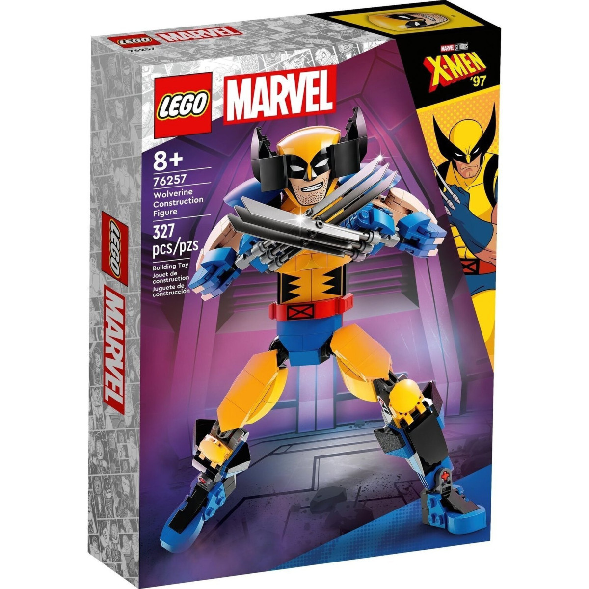 Конструктор LEGO Marvel Фігурка Росомахи для складання (76257)