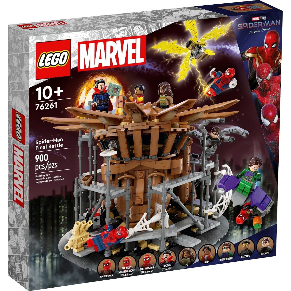 Конструктор LEGO Marvel Вирішальний бій Людини-Павука (76261)