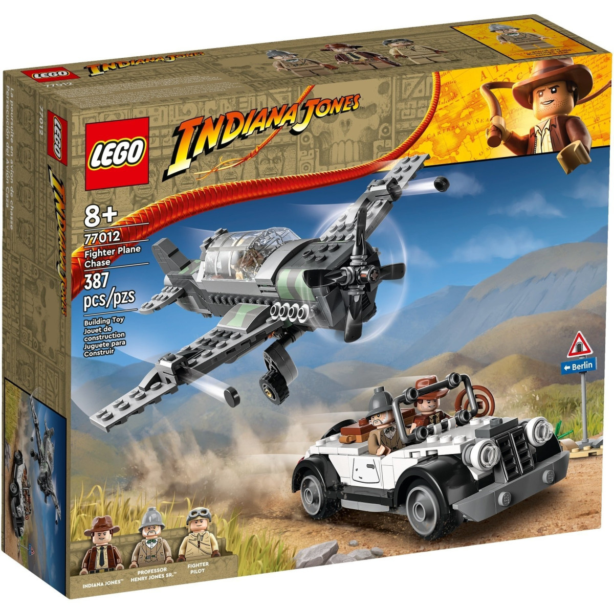 Конструктор LEGO Indiana Jones Преследование истребителя (77012)