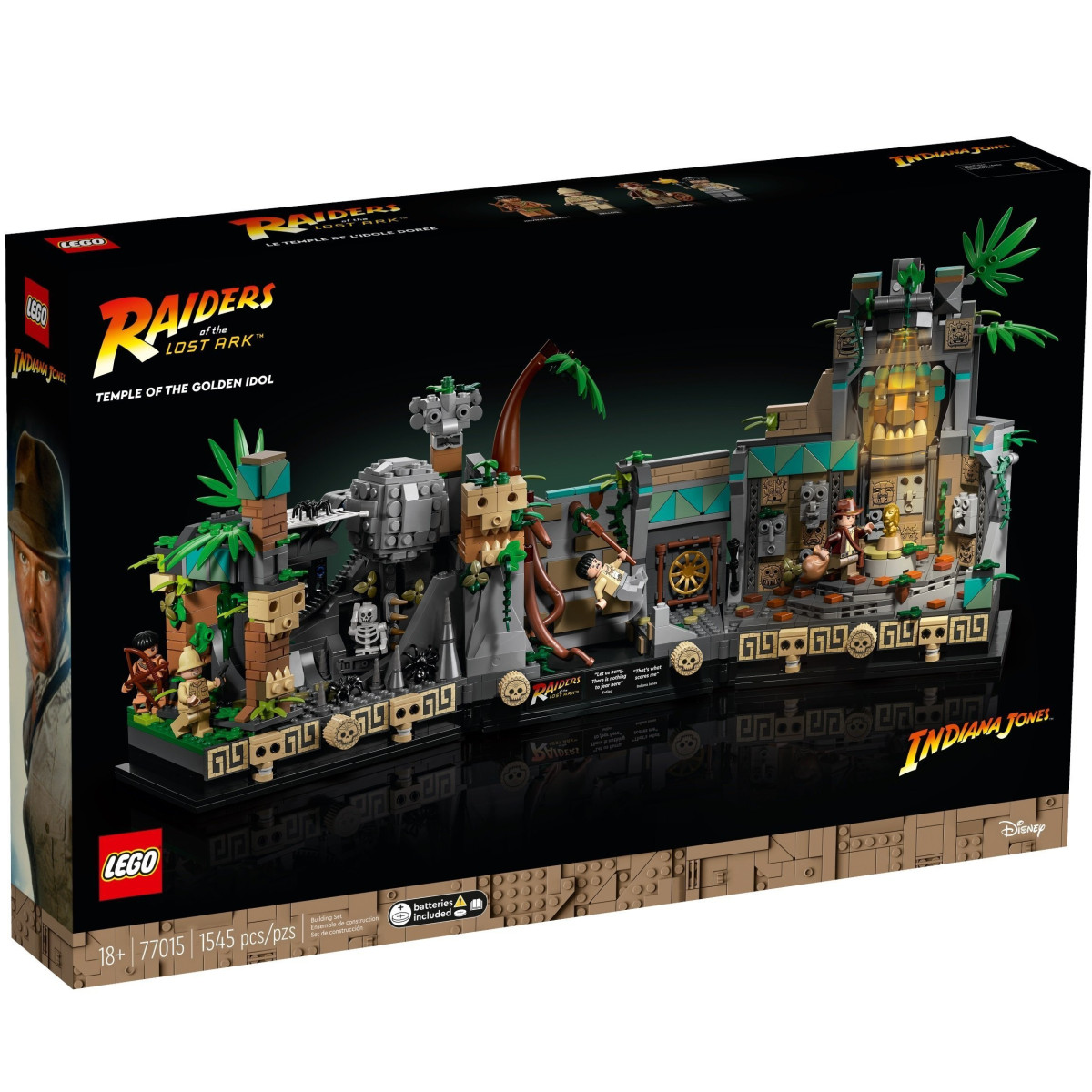 Конструктор LEGO Indiana Jones Храм Золотого Идола (77015)