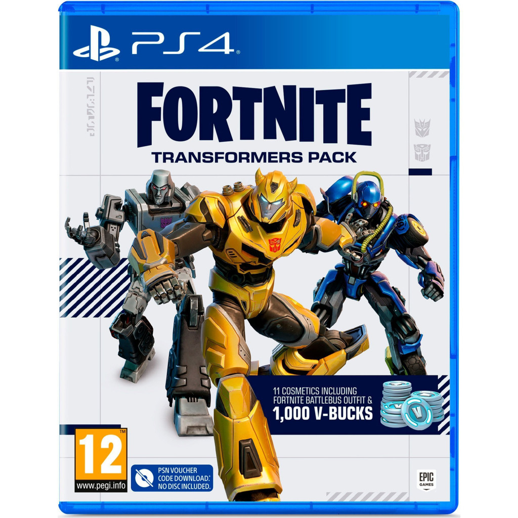 Игра  PS4 Fortnite - Transformers Pack (5056635604361)