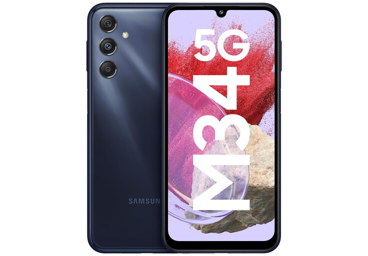 Смартфон Samsung Galaxy M34 5G Dark Blue (SM-M346BDBGSEK)