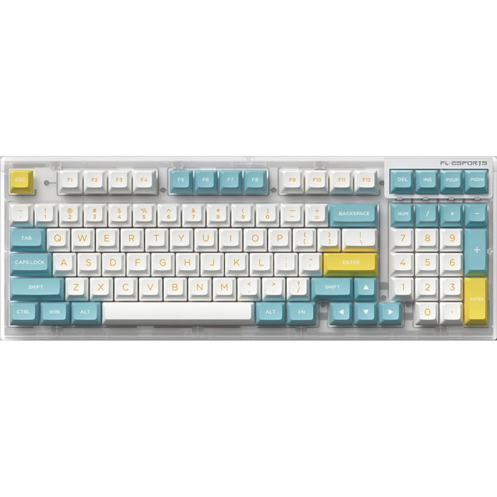 Клавіатура FL980 V2 White (FL980V2-3914)