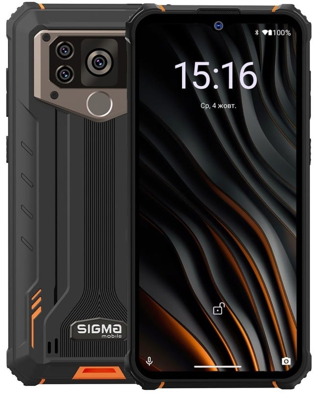 Смартфон Sigma mobile X-treme PQ55 Black-Orange (UA)