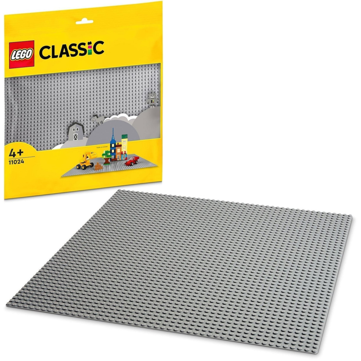Конструктор LEGO Classic Базовая пластина серого цвета