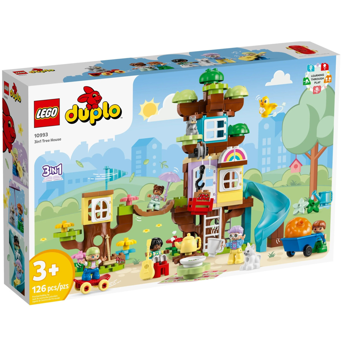 Конструктор LEGO DUPLO Будиночок на дереві 3 в 1 (10993)