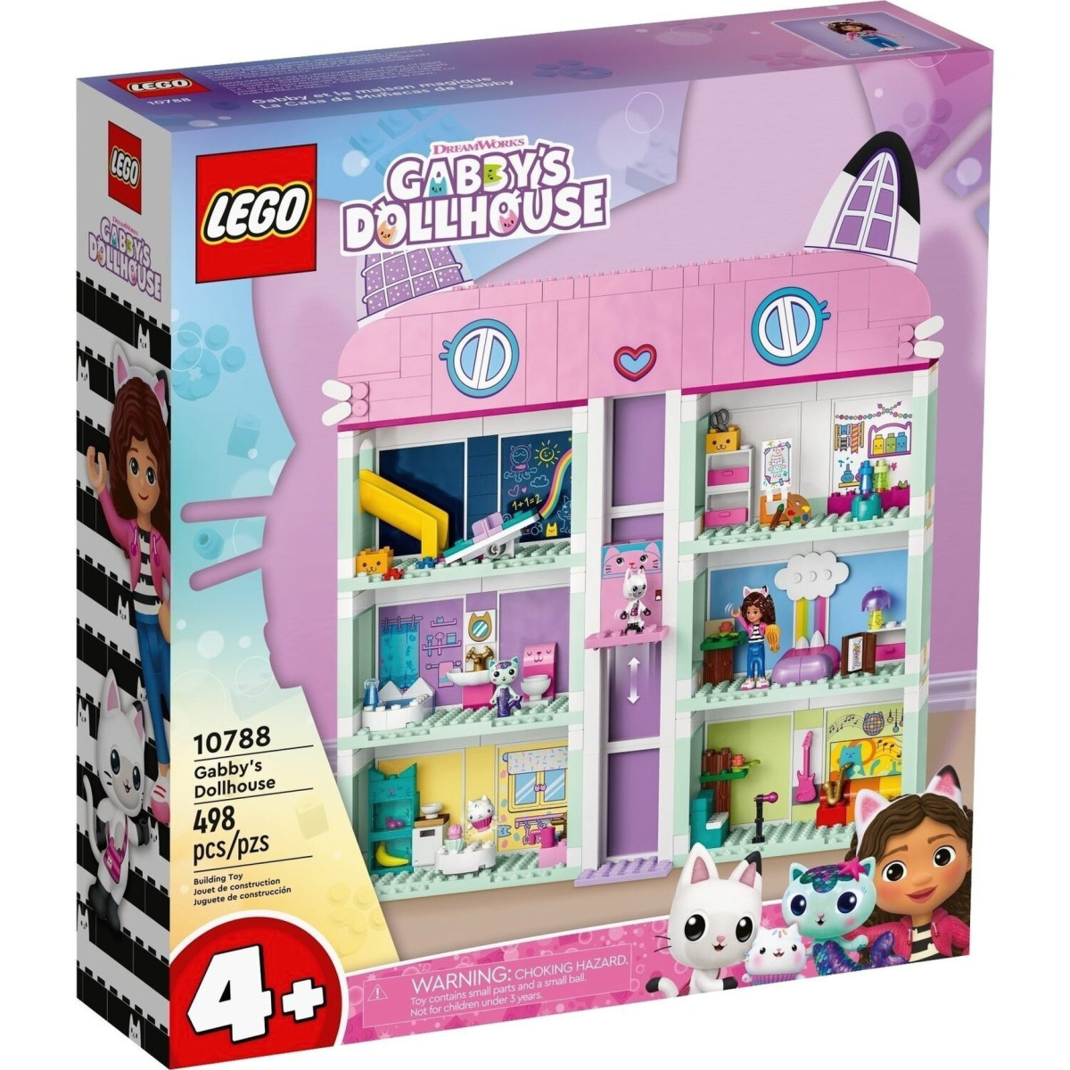 Конструктор LEGO Gabby's Dollhouse Ляльковий будиночок Ґаббі (10788)