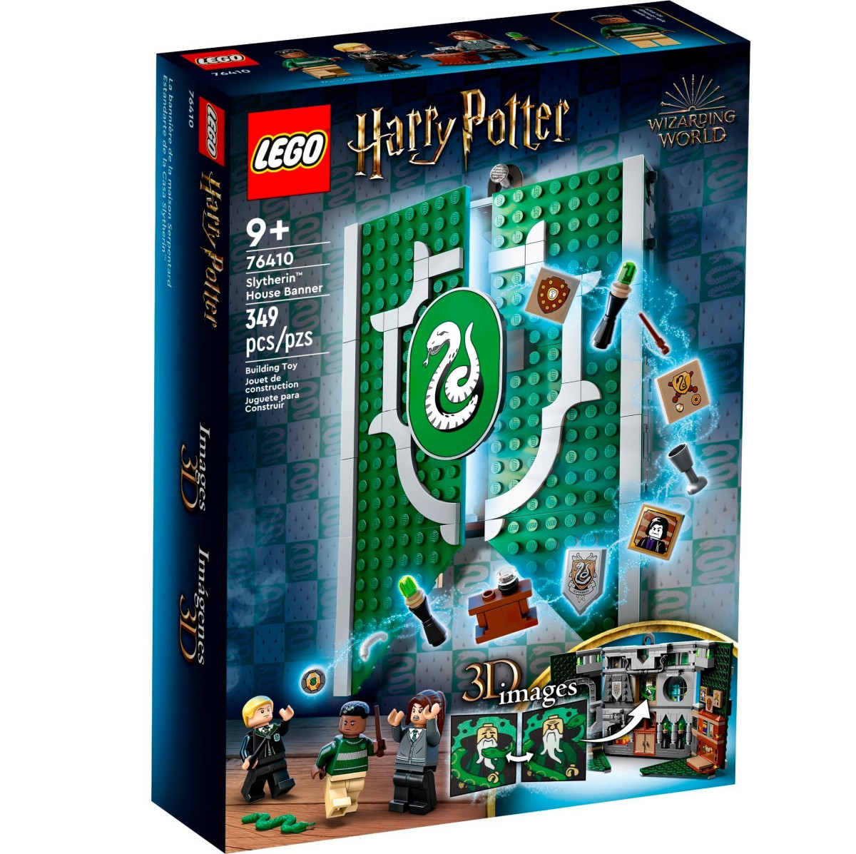 Конструктор LEGO Harry Potter Прапор гуртожитку Слизерин