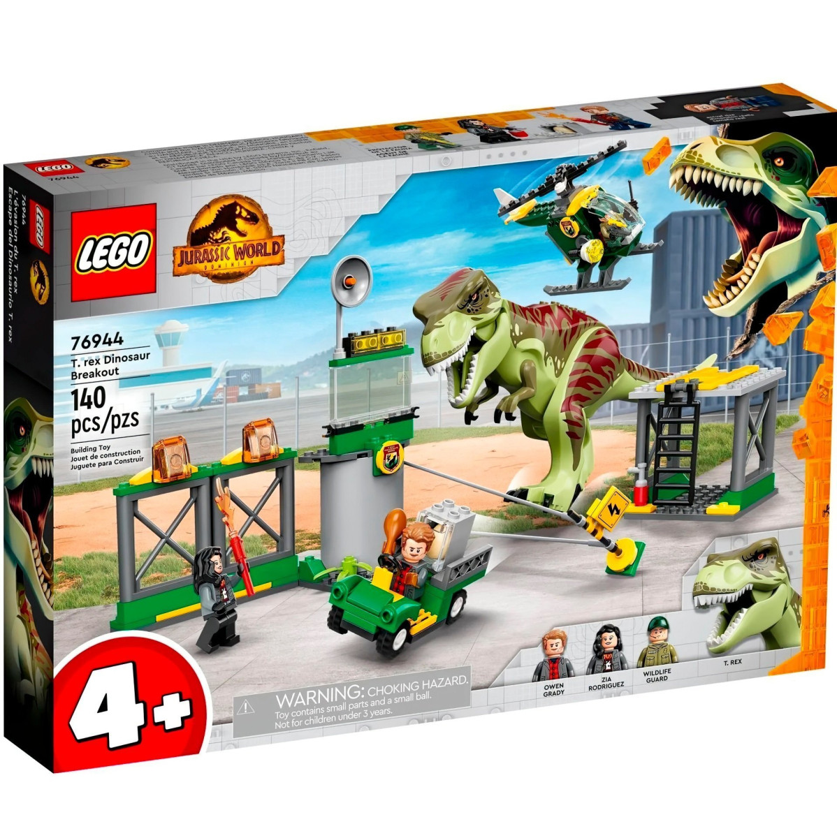 Конструктор LEGO Jurassic World Побег тираннозавра (76944)