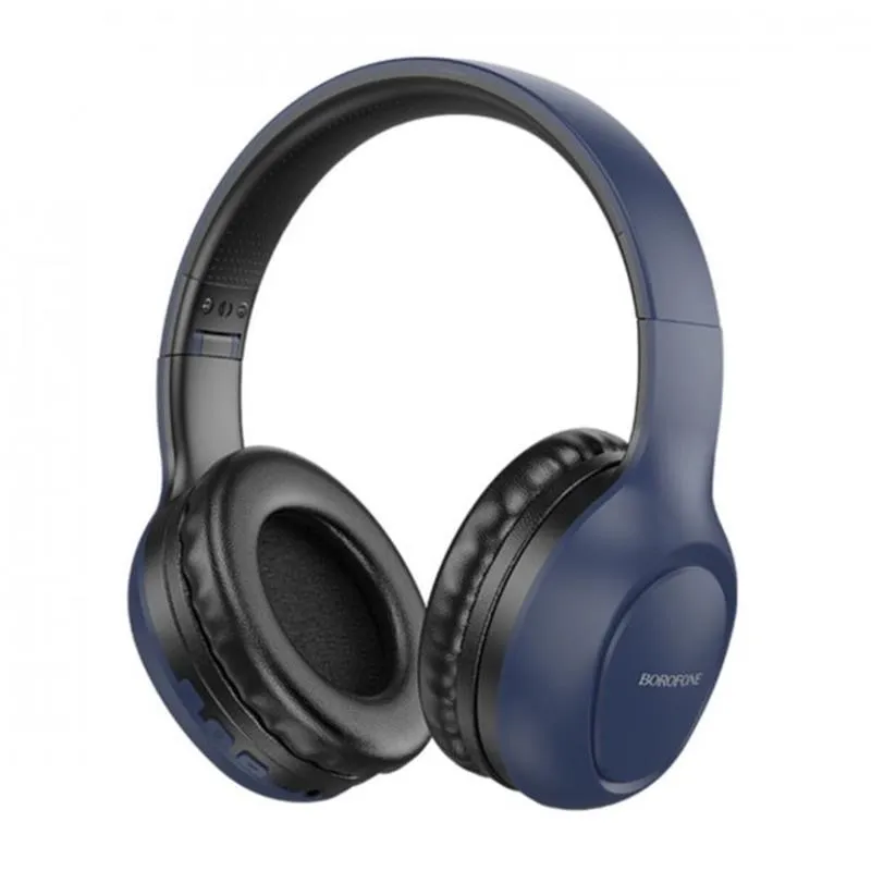 Bluetooth гарнитура Borofone BO19 Musique Blue (BO19U)