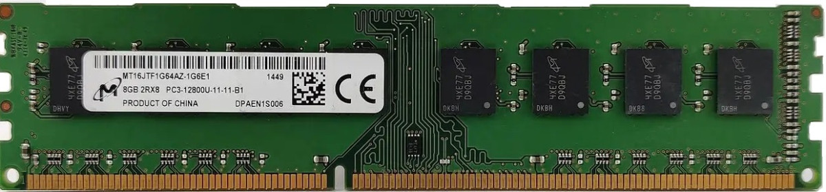 Оперативна пам'ять Micron DDR3 8GB/1866 (MT16KTF1G64AZ-1G9P1)