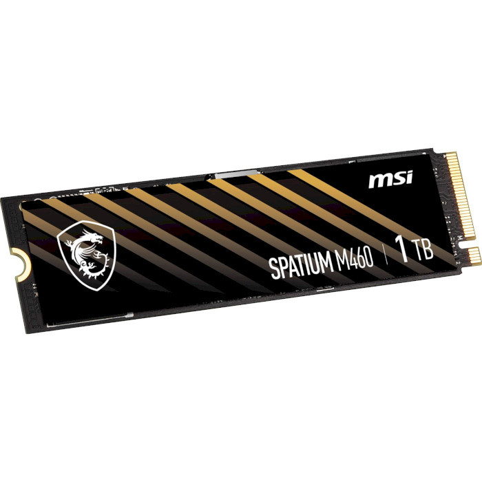 SSD накопитель MSI 1TB M460 M.2 2280 PCIe 4.0 x4 NVMe 3D NAND TLC (S78-440L930-P83)