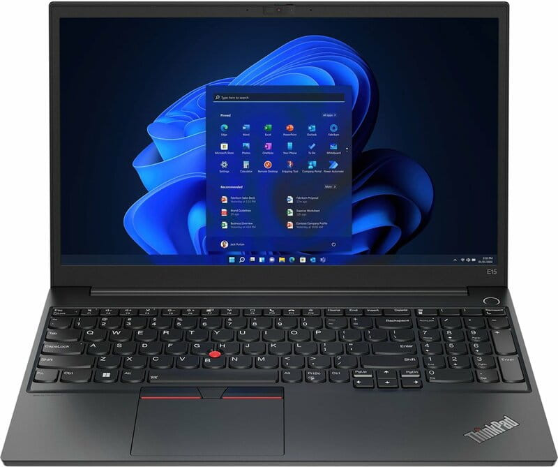 Ноутбук Lenovo ThinkPad E15 Gen 4 Black (21EES00000)
