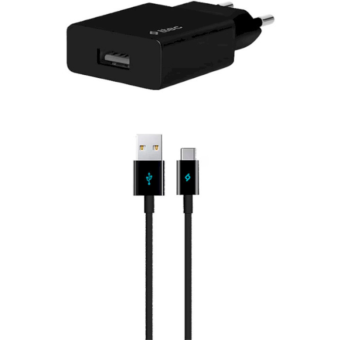 Зарядний пристрій Ttec SmartCharger USB 2.1А Black (2SCS20CS)