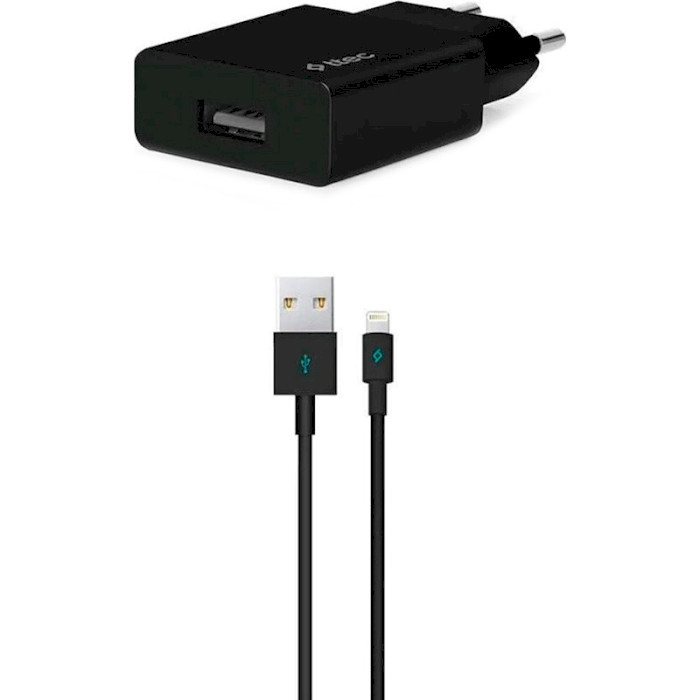 Зарядний пристрій Ttec SmartCharger USB 2.1А Black (2SCS20LS)