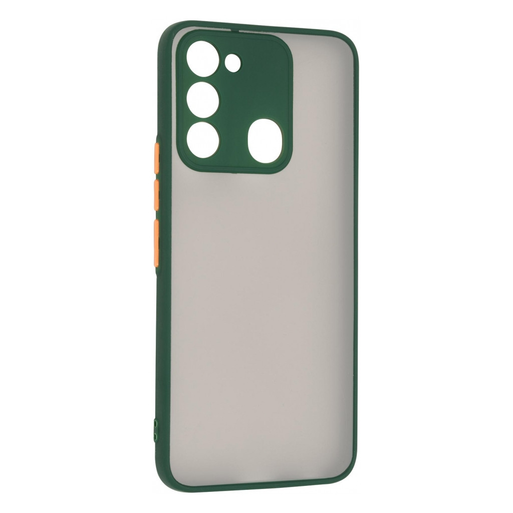 Панель Armorstandart Frosted Matte Tecno Spark Go 2022 (KG5) Dark Green (ARM72396)