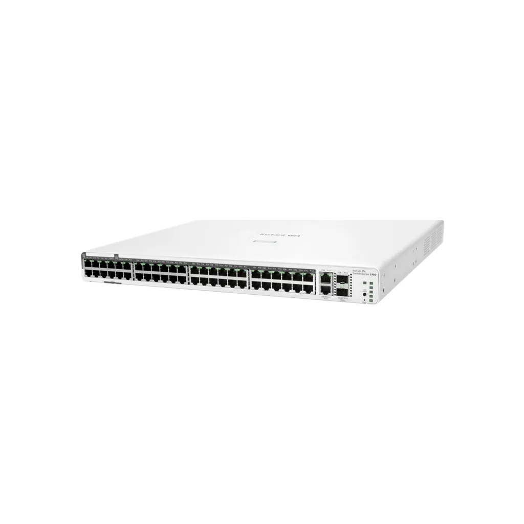 Комутатор HPE Aruba IOn 1960 48G 2XT 2XF PoE+ 600W (JL809A)