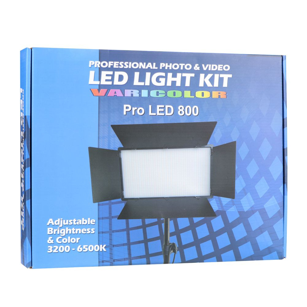 Студійні спалахи ED RGB Camera Light 33cm Black (E-800)