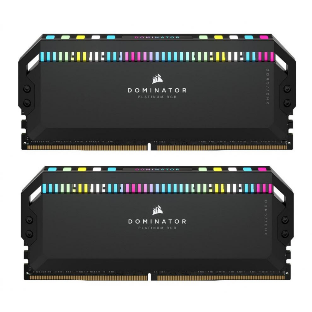Оперативна пам'ять Corsair 32 GB (2x16GB) DDR5 5600 MHz Dominator Platinum RGB (CMT32GX5M2B5600C36)