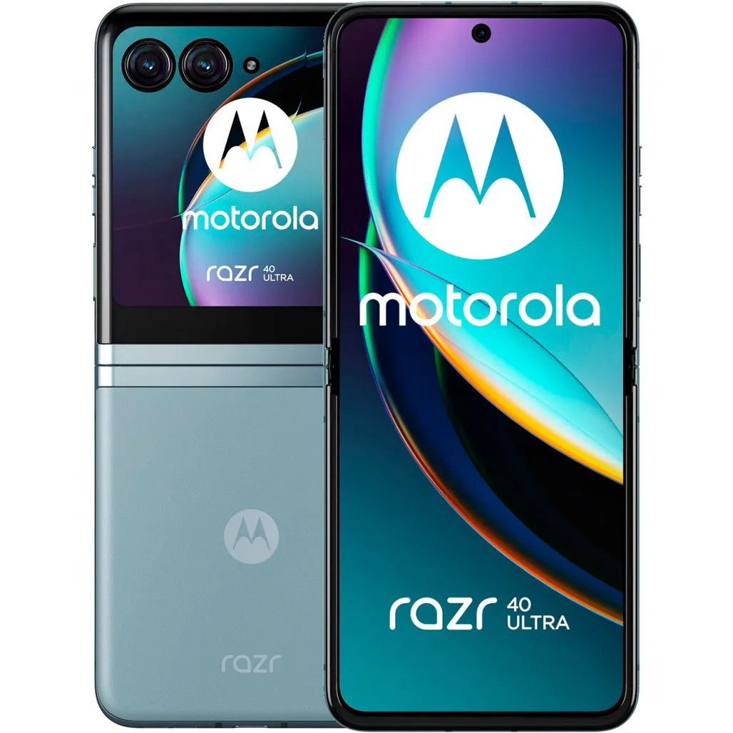 Смартфон Motorola Razr 40 Ultra 8/256GB Glacier Blue (PAX40064RS)