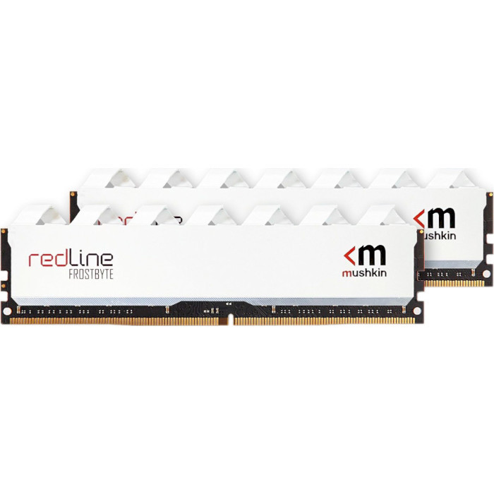 Оперативна пам'ять Mushkin DDR4 32GB (2x16GB) 3200 MHz Redline White (MRD4U320GJJM16GX2)