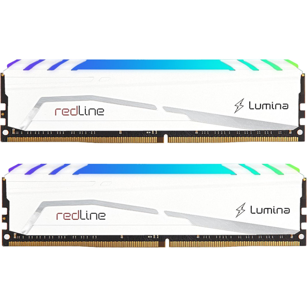 Оперативна пам'ять Mushkin DDR5 32GB (2x16GB) 6000 MHz Redline RGB White (MLB5C600AEEM16GX2)