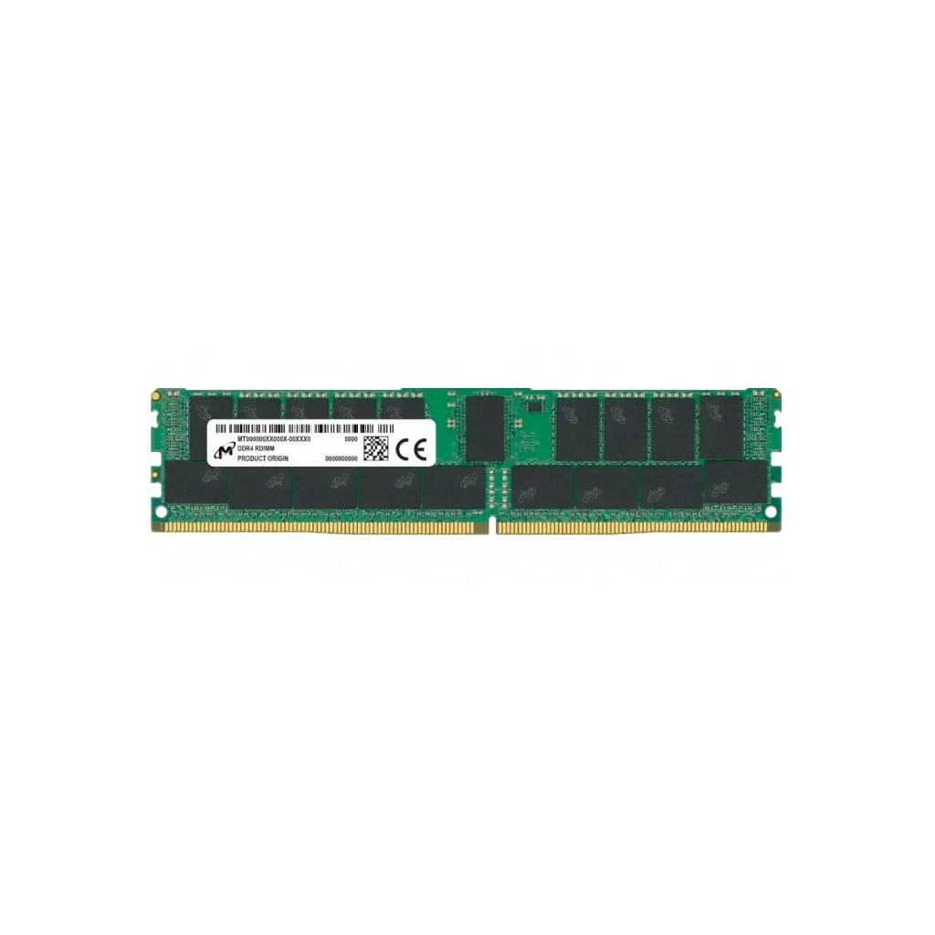 Оперативная память Micron DDR4 RDIMM 16GB 1Rx4 3200 CL22 (8Gbit) (MTA18ASF2G72PZ-3G2R1)
