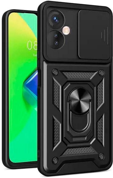 Панель BeCover Military Tecno Spark 9 Pro (KH7n) Black (710006)