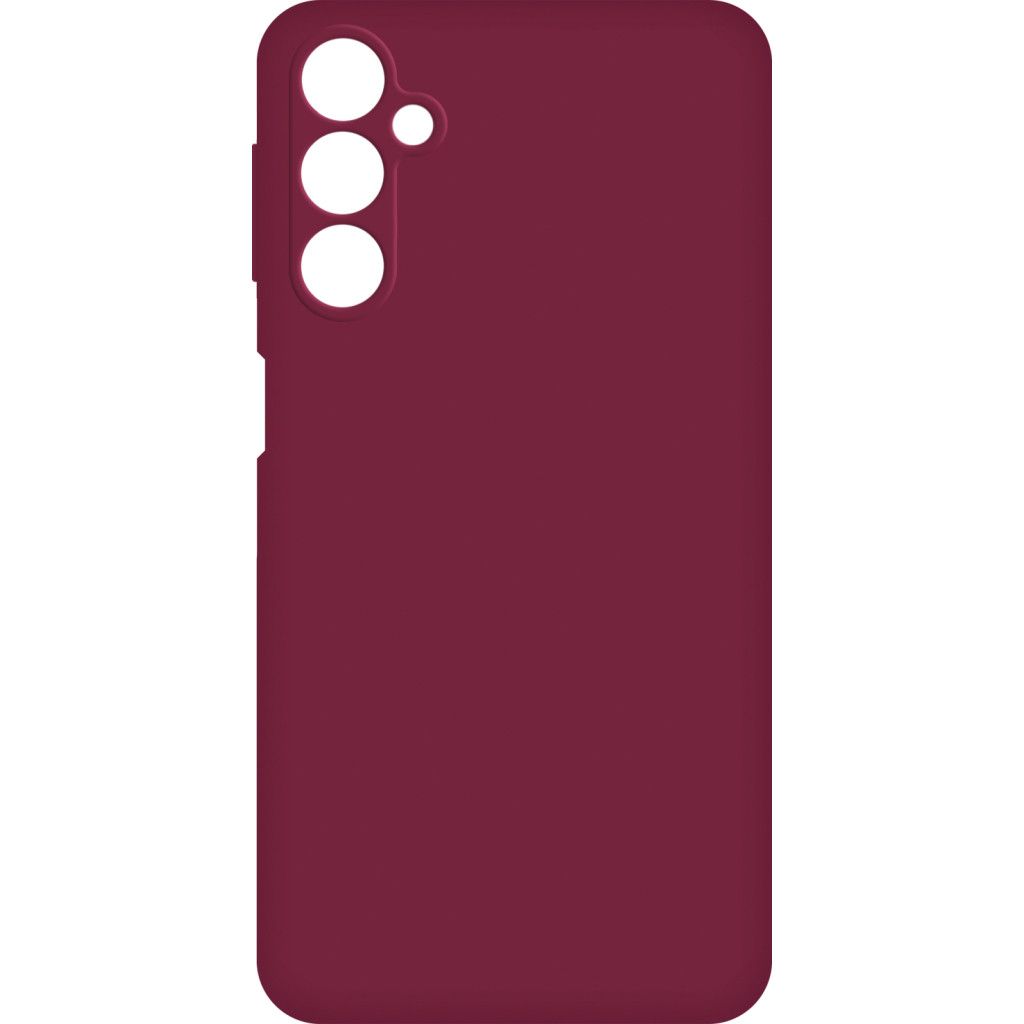 Панель MAKE Samsung A24 Silicone Dark Red (MCL-SA24DR)