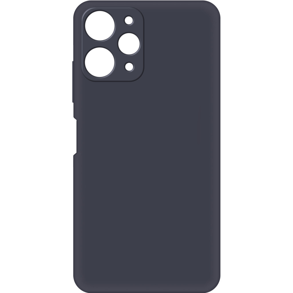 Панель MAKE Xiaomi Redmi 12 Silicone Black (MCL-XR12BK)