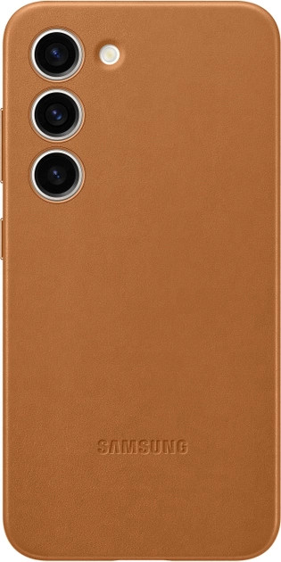 Панель Samsung Galaxy S23 Leather Case Camel (EF-VS911LAEGRU)