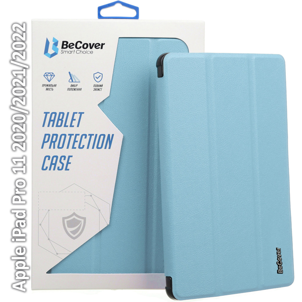 Обложка BeCover Direct Charge Pencil Apple iPad Pro 11 2020/2021/2022 Light Blue (709653)