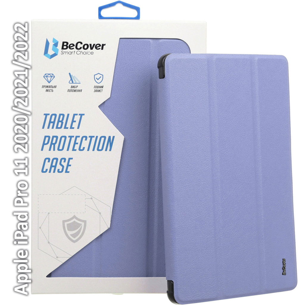 Обложка BeCover Direct Charge Pencil Apple iPad Pro 11 2020/2021/2022 Purple (709655)
