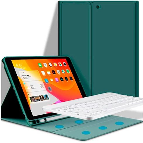 Обкладинка з клавіатурою BeCover with Keyboard Apple iPad Pro 11 2020/2021/2022 Dark Green (709680)